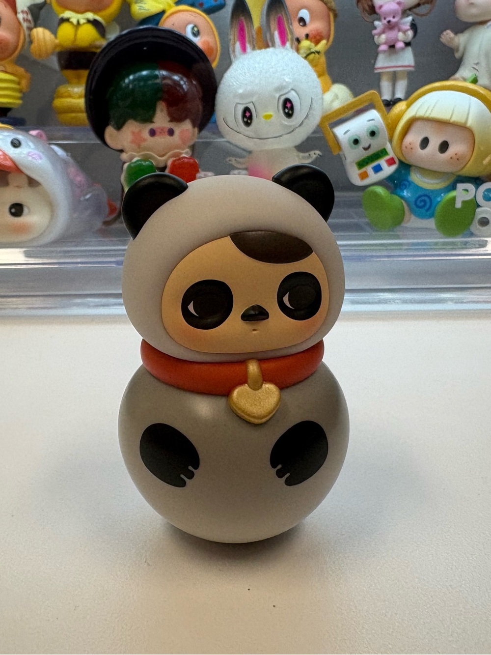 【Authentic】Pop Mart PUCKY Roly-Poly Kitty Series - panda
